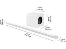 Charger l&#39;image dans la galerie, SAMSUNG Ultra Slim Soundbar - Barre de son + subwoofer (HW-S801B)
