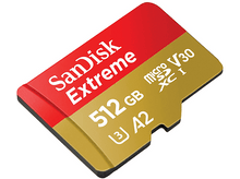 Charger l&#39;image dans la galerie, SANDISK Carte mémoire Extreme microSDXC 512 GB (00121589) 512 GB 130 Mbit/s
