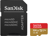 SANDISK Carte mémoire Extreme microSDXC 64 GB (00121585)