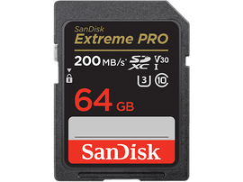 SANDISK Carte mémoire Extreme Pro SDXC 64 GB (00121595)