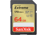 SANDISK Carte mémoire Extreme SDXC 64 GB (00121579)