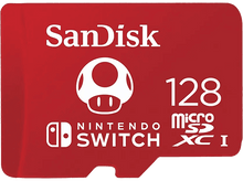 Charger l&#39;image dans la galerie, SANDISK Carte mémoire microSD Nintendo Switch Extreme 128 GB (183552)
