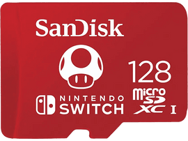 SANDISK Carte mémoire microSD Nintendo Switch Extreme 128 GB (183552)