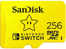 Charger l&#39;image dans la galerie, SANDISK Carte mémoire microSD Nintendo Switch Extreme 256 GB (SDSQXAO-256G-GNCZN)
