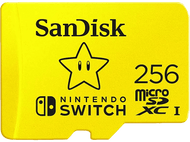 SANDISK Carte mémoire microSD Nintendo Switch Extreme 256 GB (SDSQXAO-256G-GNCZN)