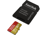 SANDISK Carte mémoire microSDHC Extreme 32GB Class 10 A1 V30 U3  (173420) 32 GB 60 MB/s
