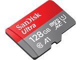 SANDISK Carte mémoire microSDHC Ultra 128 GB Class 10 UHS-I (SDSQUAB-128G-GN6IA)