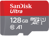 SANDISK Carte mémoire microSDHC Ultra 128 GB Class 10 UHS-I (SDSQUAB-128G-GN6IA)