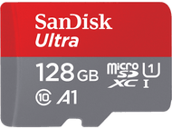 SANDISK Carte mémoire microSDHC Ultra 128 GB Class 10 UHS-I (SDSQUAB-128G-GN6IA)