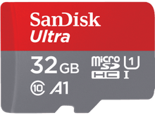 Charger l&#39;image dans la galerie, SANDISK Carte mémoire microSDHC Ultra 32 GB (00186503)
