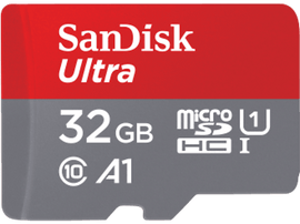 SANDISK Carte mémoire microSDHC Ultra 32 GB (00186503)