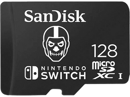 SANDISK Carte mémoire microSDXC 128 GB pour Nintendo Switch (SDSQXAO-128G-GN6ZG)