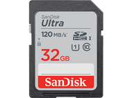 SANDISK Carte mémoire SDHC Ultra 32 GB Class 10 UHS-I (186496)