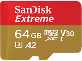 Carte mémoire microSDXC Extreme 64 GB Class 10 (183505)