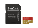 Carte mémoire microSDXC Extreme 64 GB Class 10 (183505)