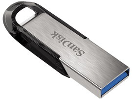 SANDISK Clé USB 3.0 Cruzer Ultra Flair 256 GB Argenté