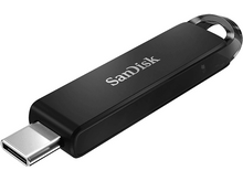 Charger l&#39;image dans la galerie, SANDISK Clé USB-C 3.1 Ultra 128 GB Noir
