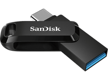 Charger l&#39;image dans la galerie, SANDISK Clé USB-C 3.1 Ultra Dual Drive Go 256 GB Noir
