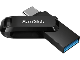 SANDISK Clé USB-C 3.1 Ultra Dual Drive Go 256 GB Noir