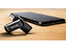 Charger l&#39;image dans la galerie, SANDISK Clé USB-C 3.1 Ultra Dual Drive Go 256 GB Noir
