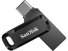 Charger l&#39;image dans la galerie, SANDISK Clé USB-C 3.1 Ultra Dual Drive Go 256 GB Noir
