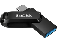 SANDISK Clé USB-C 3.1 Ultra Dual Drive Go 64 GB Noir USB-C 64 GB Clé USB