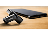 SANDISK Clé USB-C 3.1 Ultra Dual Drive Go 64 GB Noir USB-C 64 GB Clé USB