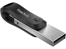 Charger l&#39;image dans la galerie, SANDISK Clé USB iXpand Go 64 GB Lightning Gris (186489)
