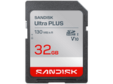 SANDISK SDHC Ultra PLUS 32GB UHS-I-V10- U1- C10 130MB/s- HD