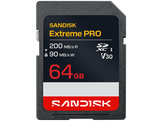 SANDISK SDXC Extreme PRO 64GB UHS-I, V30 U3
