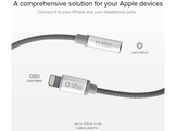 SBS Adaptateur Lightning / Jack 3.5mm Argenté