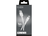 SBS Câble USB-A / Lightning 1m Blanc