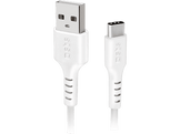 SBS Câble USB-A / USB-C 1.5 m Blanc