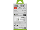 SBS Câble USB-A / USB-C 1.5 m Blanc