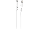 SBS Câble USB-C / Lightning 3m Blanc