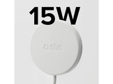 SBS Chargeur 15W Magsafe Blanc