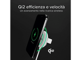 SBS Chargeur 15W Qi2 Stand Blanc