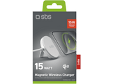SBS Chargeur 15W Qi2 Stand Blanc