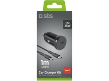 Charger l&#39;image dans la galerie, Boîte de kit de chargeur de voiture avec chargeur et câble Type-C.
