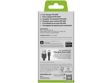 Charger l&#39;image dans la galerie, Emballage d&#39;un chargeur de voiture noir. Texte en plusieurs langues visible.
