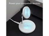 SBS Chargeur sans fil 2-1 15W Blanc