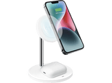 SBS Chargeur sans fil 2-1 15W Blanc
