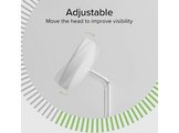 SBS Chargeur sans fil 2-1 15W Qi2 Blanc