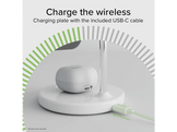 SBS Chargeur sans fil 2-1 15W Qi2 Blanc