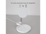SBS Chargeur sans fil 3-1 15W Blanc