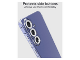 SBS Cover Extreme X2 Étui de téléphone pour Samsung Galaxy S25 Transparent