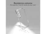 SBS Cover Extreme X2 Étui de téléphone pour Samsung Galaxy S25 Ultra Transparent