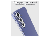 SBS Cover Extreme X2 Étui de téléphone pour Samsung Galaxy S25 Ultra Transparent