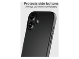 SBS Cover Instinct Étui de téléphone pour Apple iPhone 16 Noir