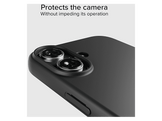 SBS Cover Instinct Étui de téléphone pour Apple iPhone 16 Noir